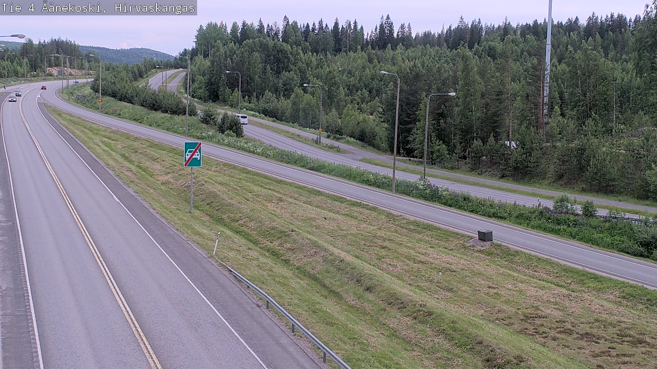 Kelikamerat Kuva Tie 4 Äänekoski, Hirvaskangas, Äänekoski, Keski-Suomi