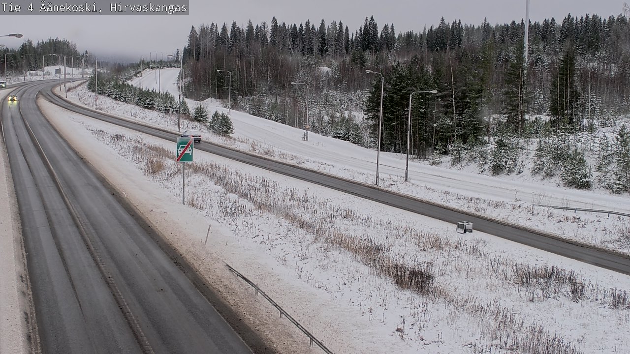 Kelikamerat Kuva Tie 4 Äänekoski, Hirvaskangas, Äänekoski, Keski-Suomi