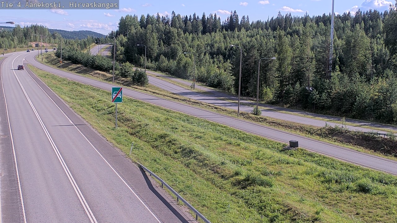 Kelikamerat Kuva Tie 4 Äänekoski, Hirvaskangas, Äänekoski, Keski-Suomi
