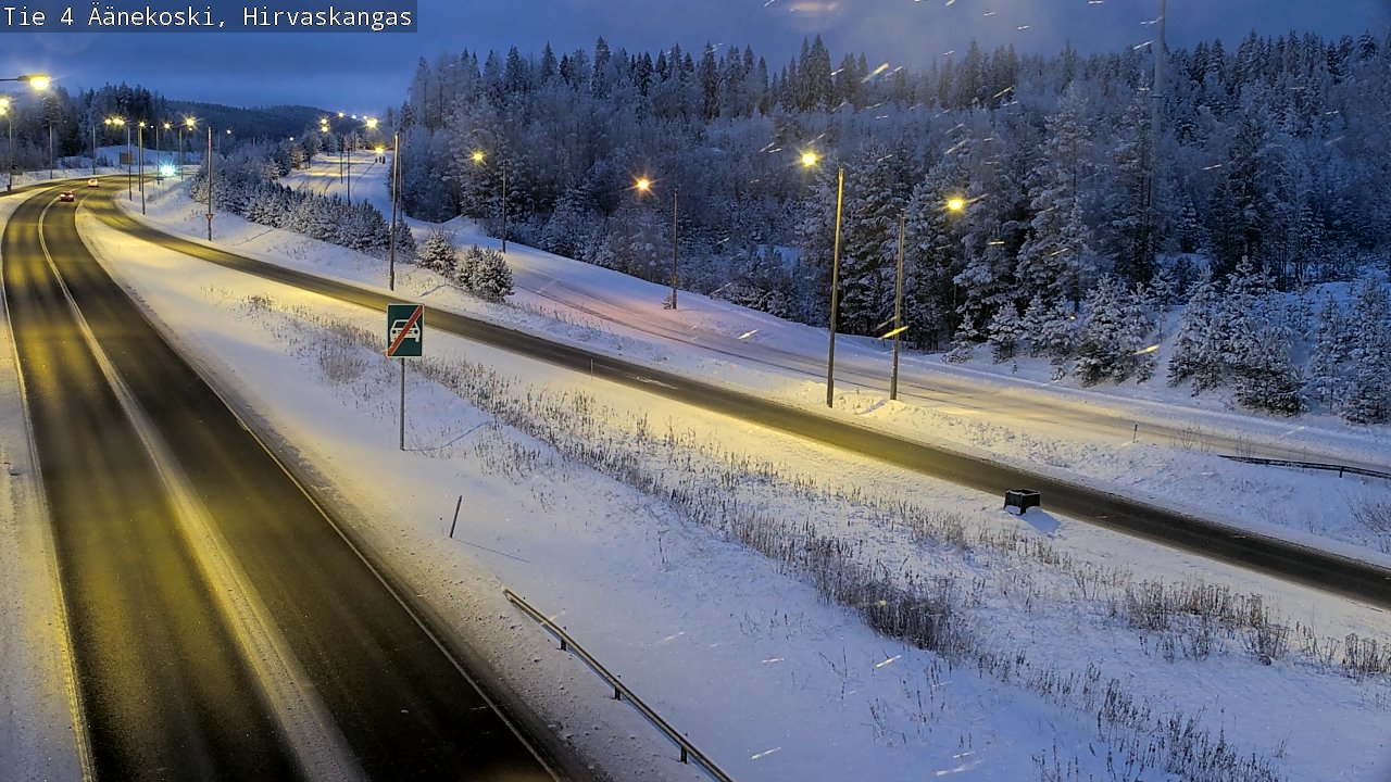 Kelikamerat Kuva Tie 4 Äänekoski, Hirvaskangas, Äänekoski, Keski-Suomi