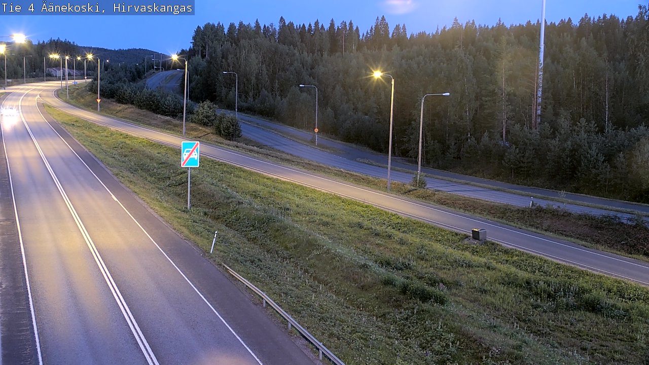 Kelikamerat Kuva Tie 4 Äänekoski, Hirvaskangas, Äänekoski, Keski-Suomi