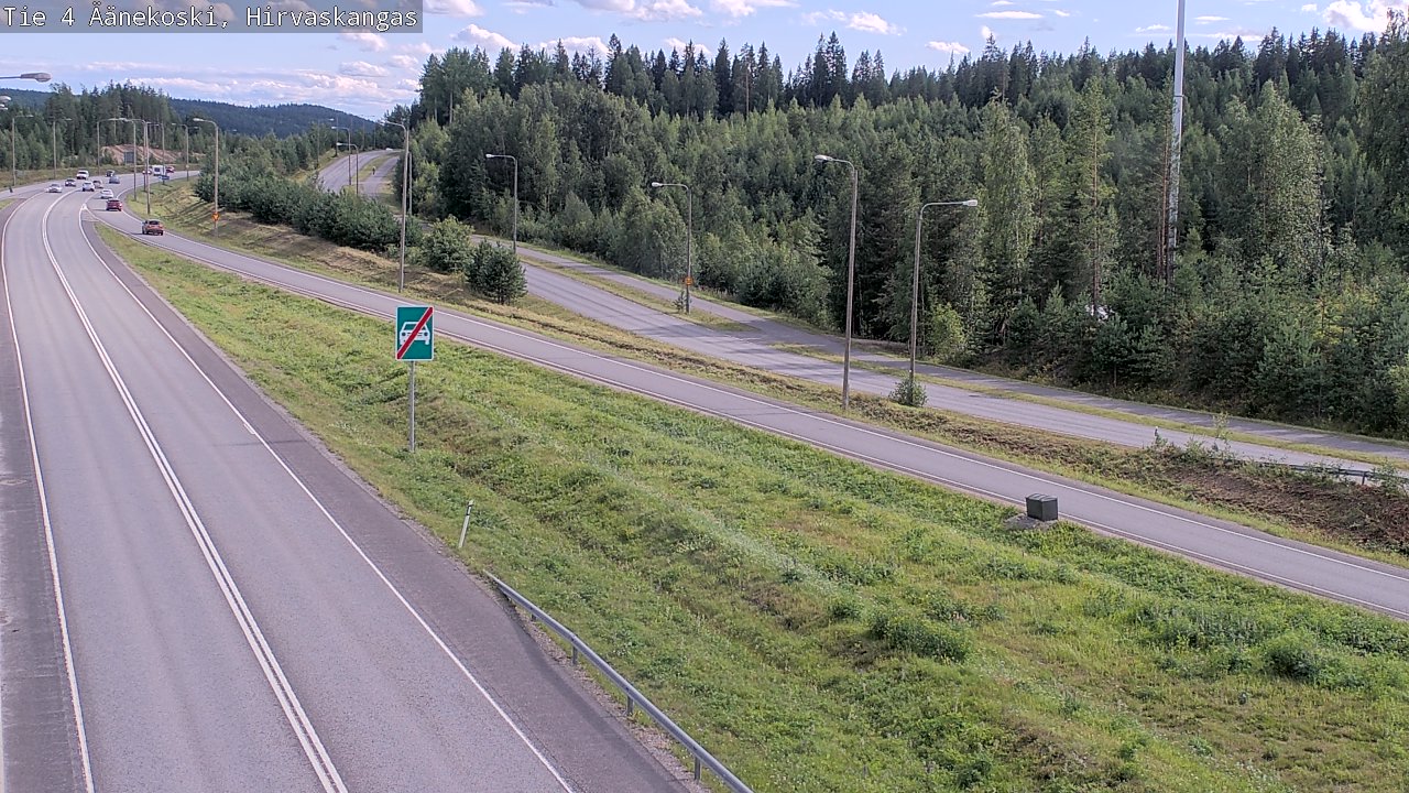 Kelikamerat Kuva Tie 4 Äänekoski, Hirvaskangas, Äänekoski, Keski-Suomi