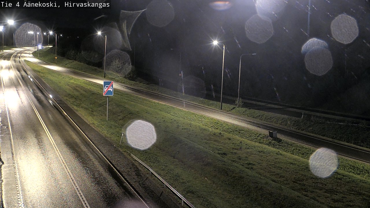 Weather Camera Image Road 4 Äänekoski, Hirvaskangas, Äänekoski, Keski-Suomi