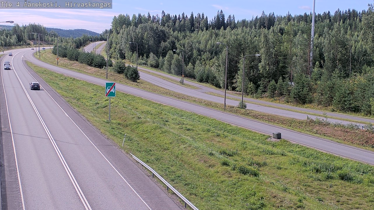 Kelikamerat Kuva Tie 4 Äänekoski, Hirvaskangas, Äänekoski, Keski-Suomi