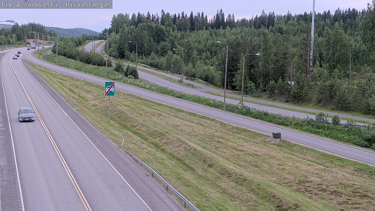 Kelikamerat Kuva Tie 4 Äänekoski, Hirvaskangas, Äänekoski, Keski-Suomi