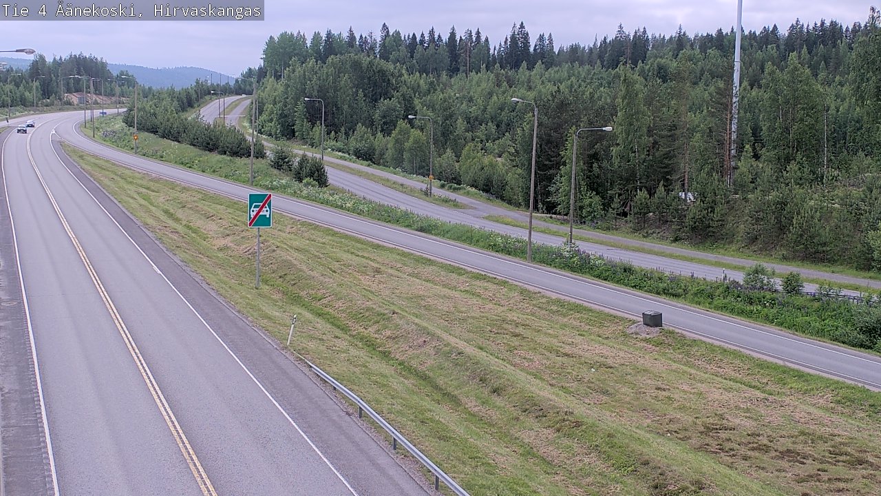 Kelikamerat Kuva Tie 4 Äänekoski, Hirvaskangas, Äänekoski, Keski-Suomi