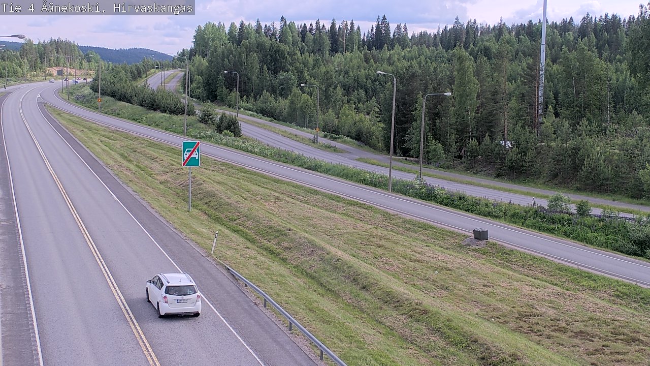 Kelikamerat Kuva Tie 4 Äänekoski, Hirvaskangas, Äänekoski, Keski-Suomi
