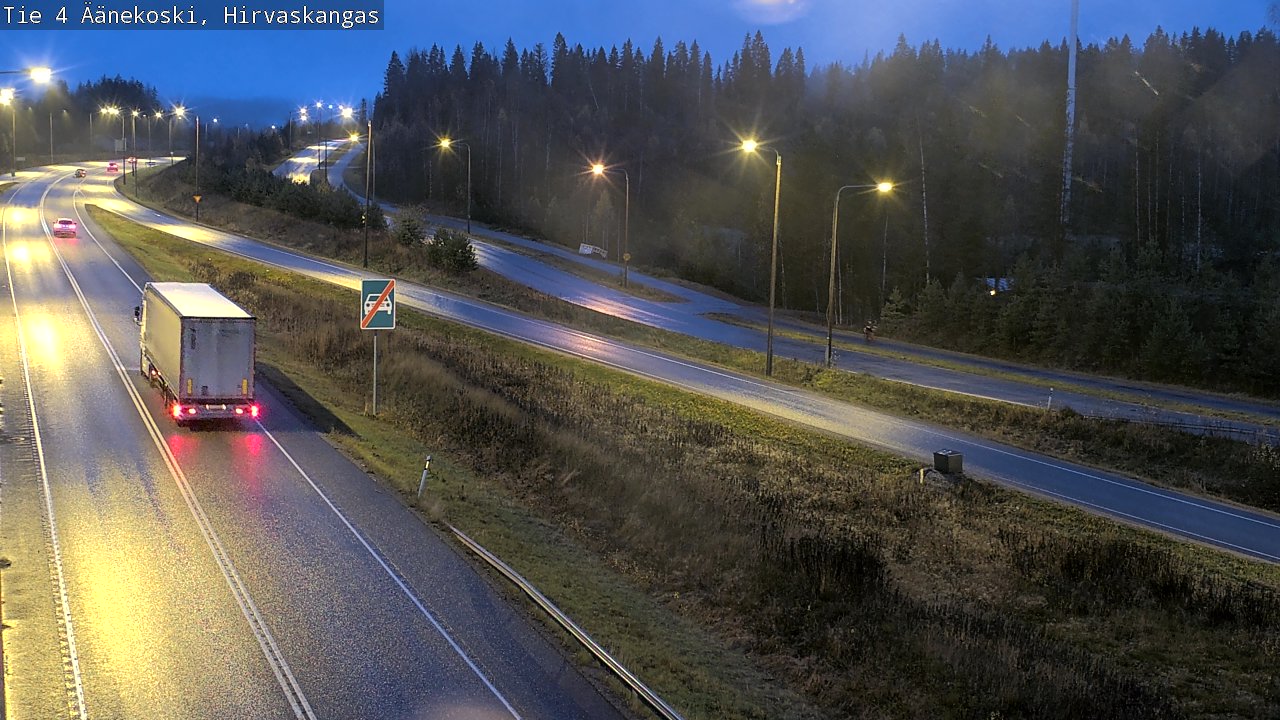 Kelikamerat Kuva Tie 4 Äänekoski, Hirvaskangas, Äänekoski, Keski-Suomi