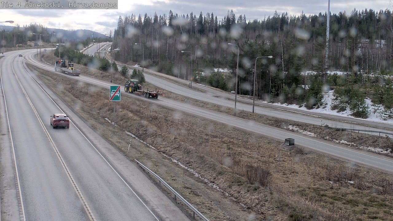 Kelikamerat Kuva Tie 4 Äänekoski, Hirvaskangas, Äänekoski, Keski-Suomi