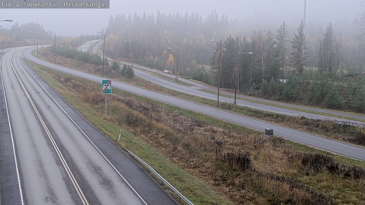 Kelikamerat Kuva Tie 4 Äänekoski, Hirvaskangas, Äänekoski, Keski-Suomi
