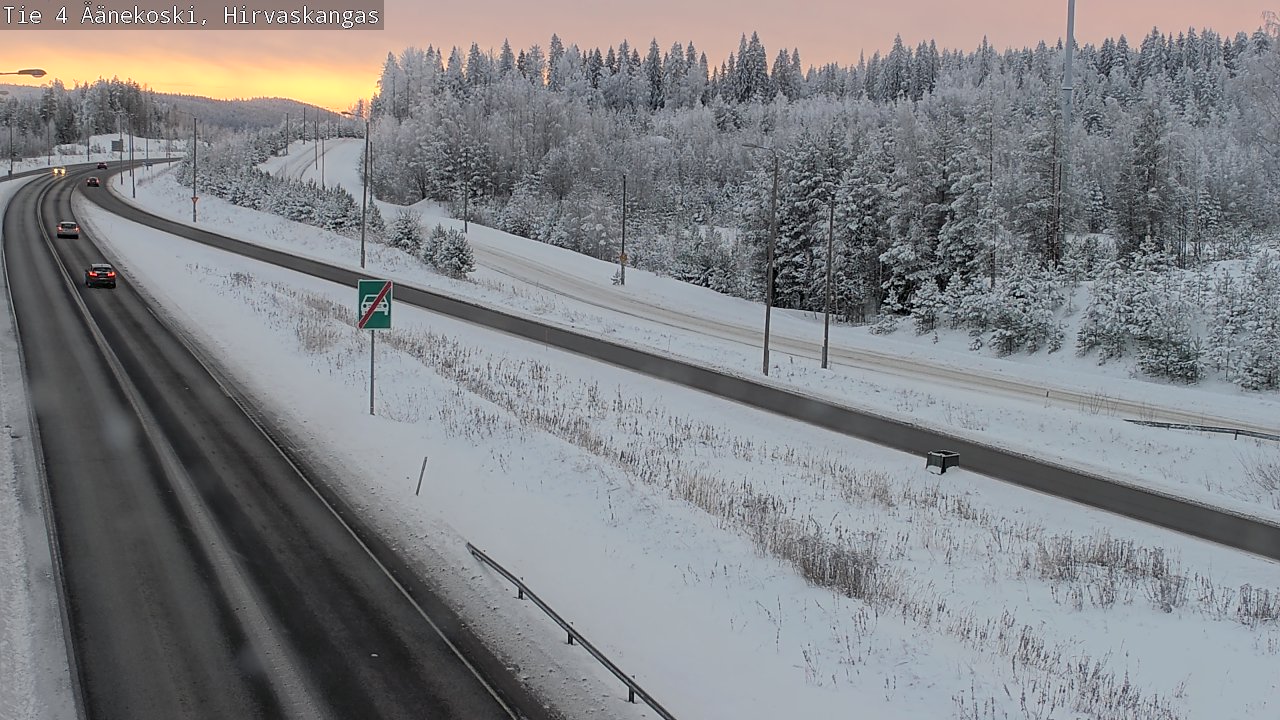 Kelikamerat Kuva Tie 4 Äänekoski, Hirvaskangas, Äänekoski, Keski-Suomi