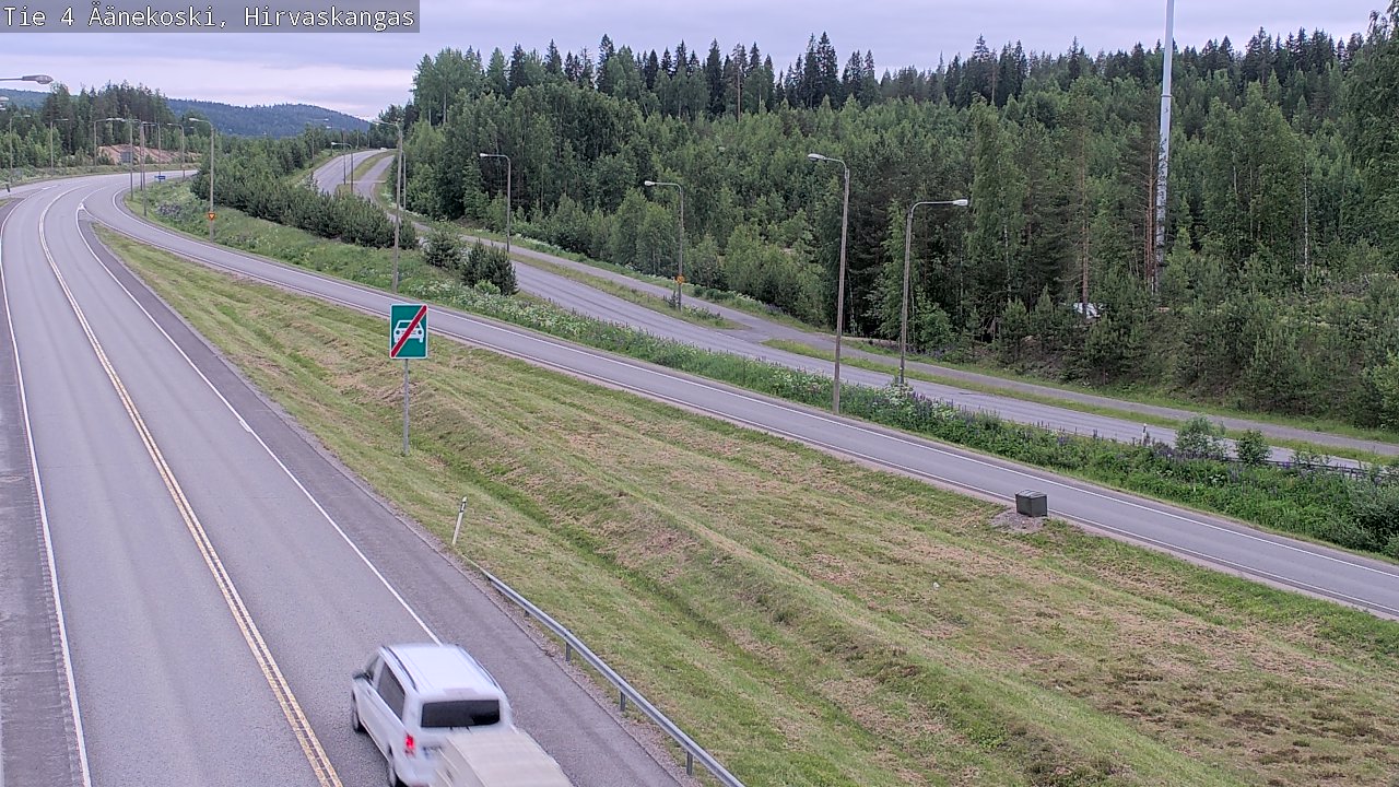 Kelikamerat Kuva Tie 4 Äänekoski, Hirvaskangas, Äänekoski, Keski-Suomi