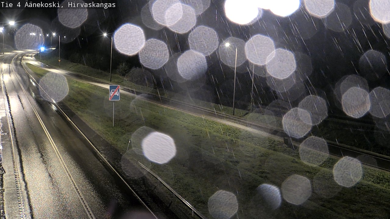 Weather Camera Image Road 4 Äänekoski, Hirvaskangas, Äänekoski, Keski-Suomi