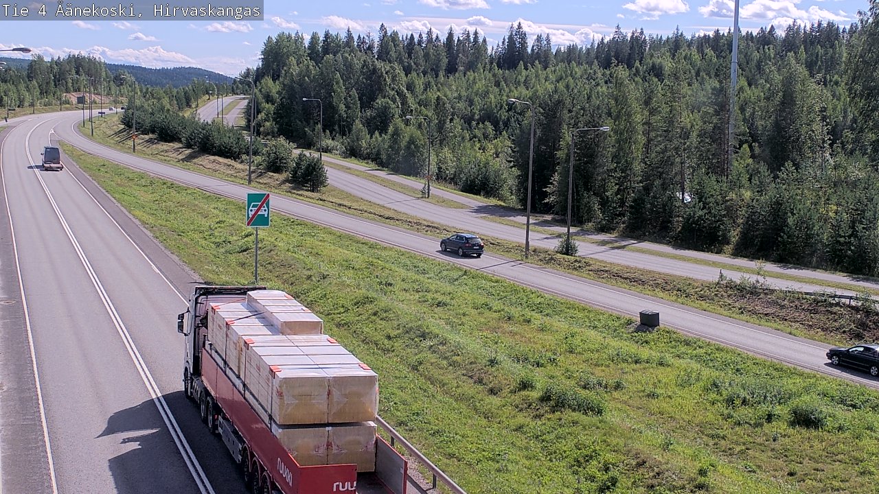 Kelikamerat Kuva Tie 4 Äänekoski, Hirvaskangas, Äänekoski, Keski-Suomi