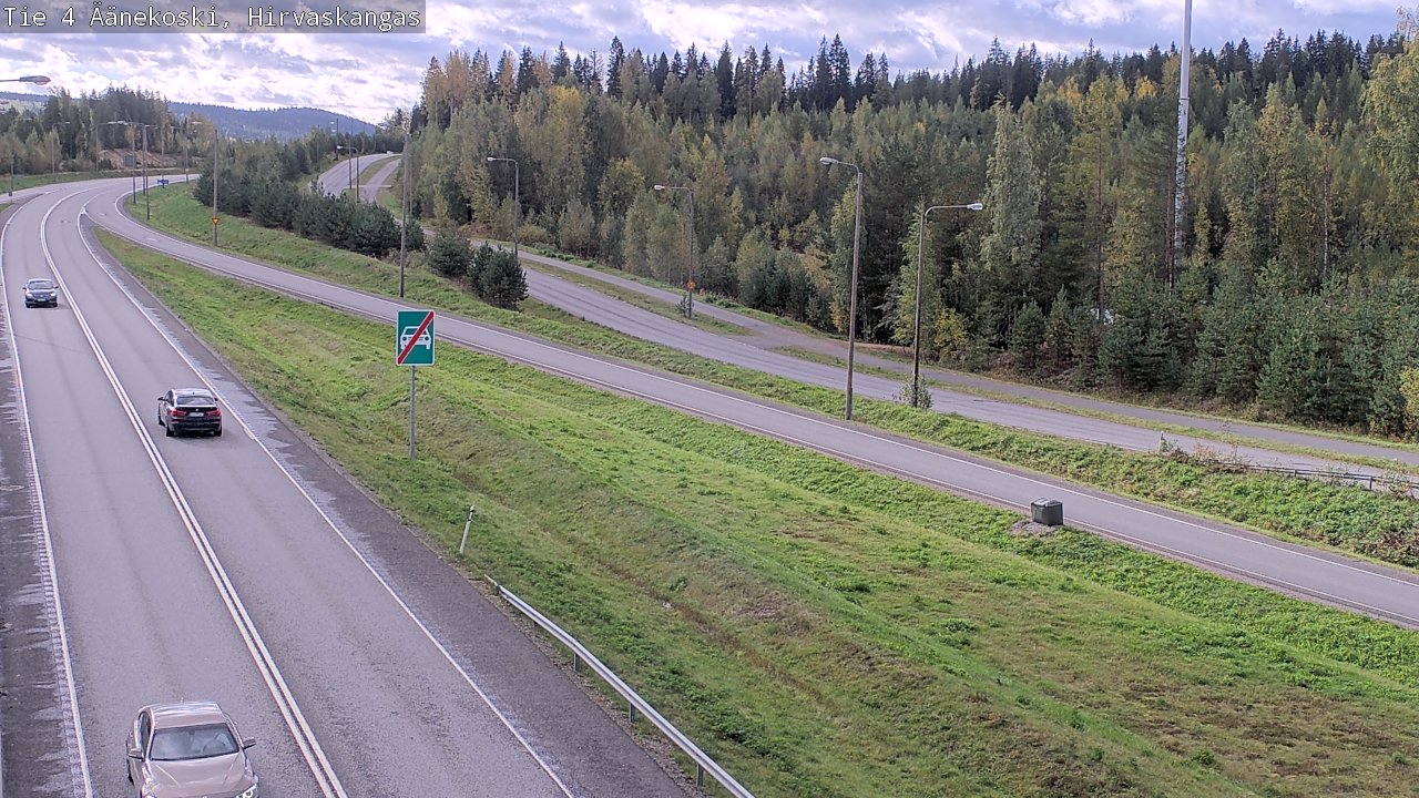 Kelikamerat Kuva Tie 4 Äänekoski, Hirvaskangas, Äänekoski, Keski-Suomi