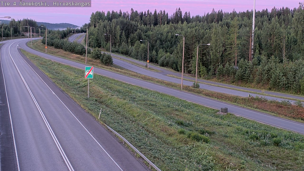 Kelikamerat Kuva Tie 4 Äänekoski, Hirvaskangas, Äänekoski, Keski-Suomi