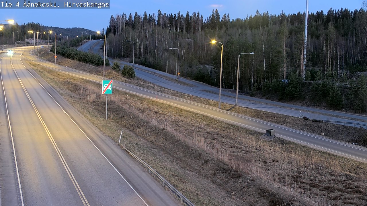 Kelikamerat Kuva Tie 4 Äänekoski, Hirvaskangas, Äänekoski, Keski-Suomi