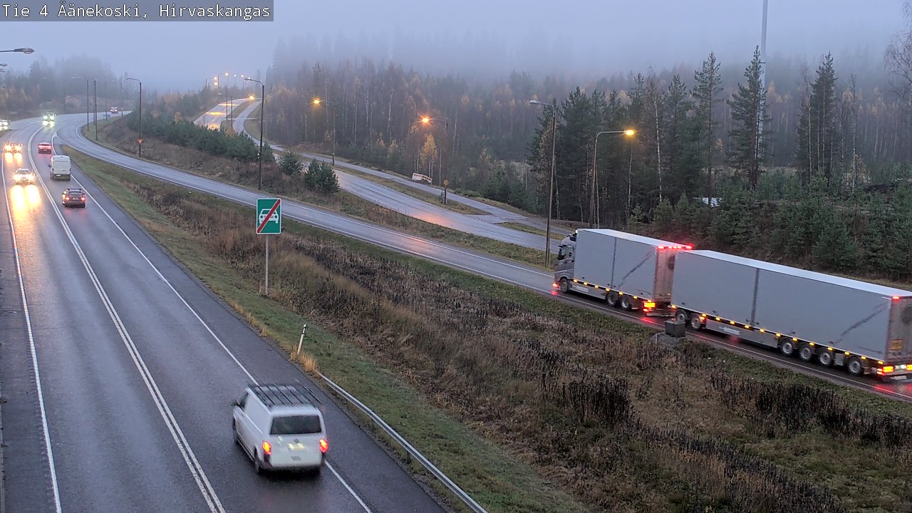 Kelikamerat Kuva Tie 4 Äänekoski, Hirvaskangas, Äänekoski, Keski-Suomi