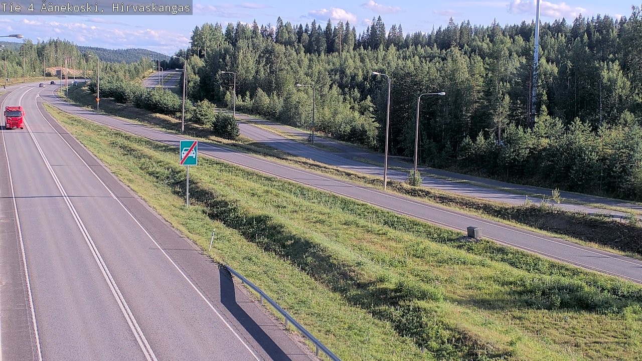 Kelikamerat Kuva Tie 4 Äänekoski, Hirvaskangas, Äänekoski, Keski-Suomi
