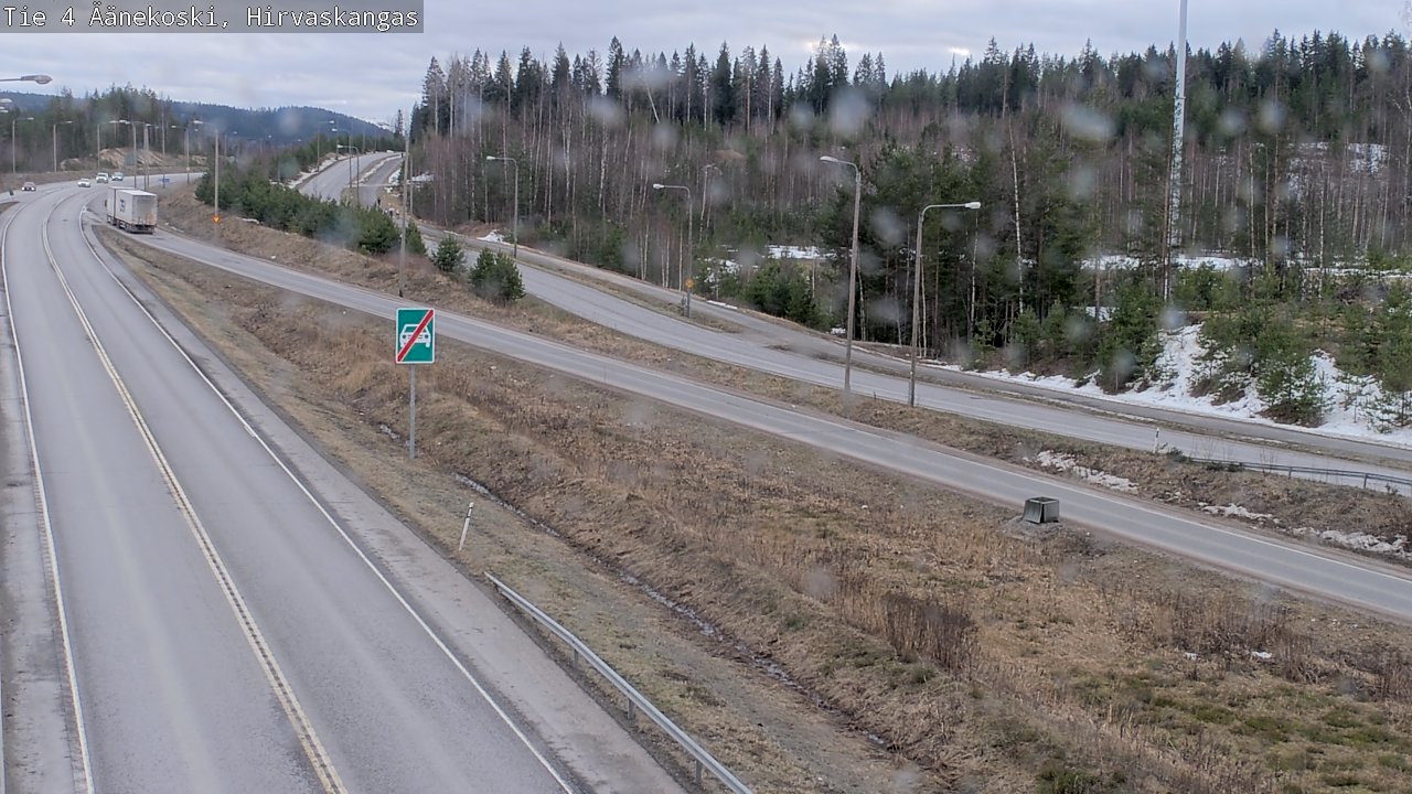 Kelikamerat Kuva Tie 4 Äänekoski, Hirvaskangas, Äänekoski, Keski-Suomi