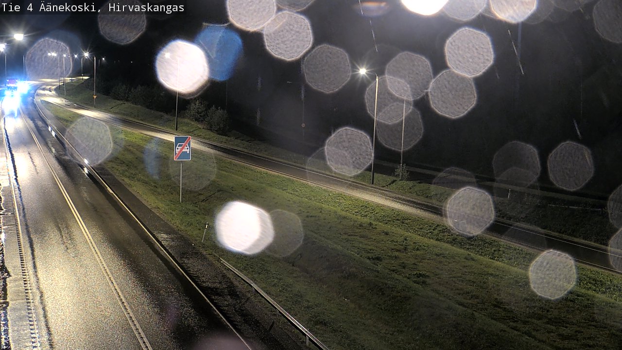 Weather Camera Image Road 4 Äänekoski, Hirvaskangas, Äänekoski, Keski-Suomi