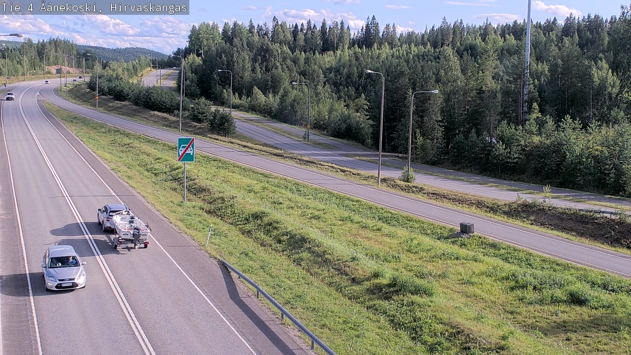 Kelikamerat Kuva Tie 4 Äänekoski, Hirvaskangas, Äänekoski, Keski-Suomi