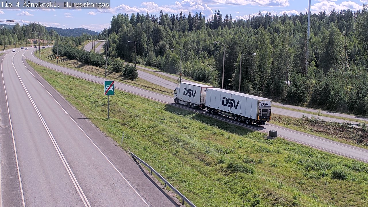 Kelikamerat Kuva Tie 4 Äänekoski, Hirvaskangas, Äänekoski, Keski-Suomi