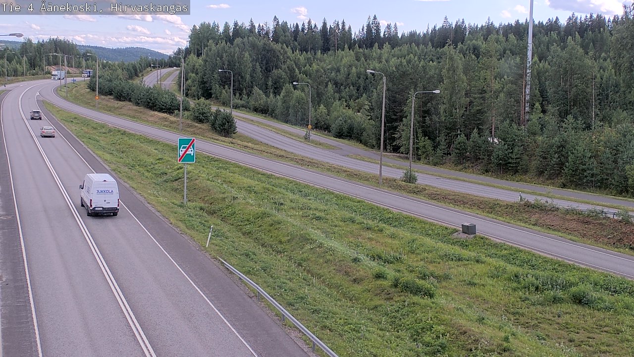 Kelikamerat Kuva Tie 4 Äänekoski, Hirvaskangas, Äänekoski, Keski-Suomi