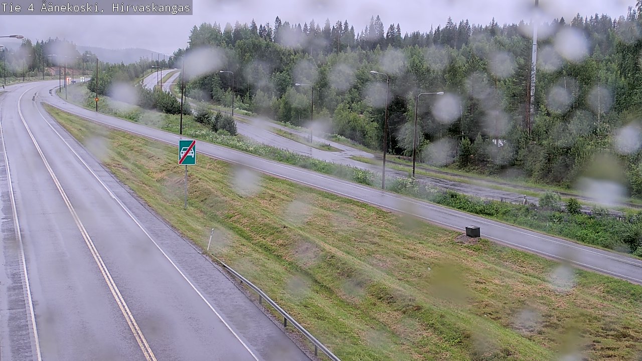Kelikamerat Kuva Tie 4 Äänekoski, Hirvaskangas, Äänekoski, Keski-Suomi