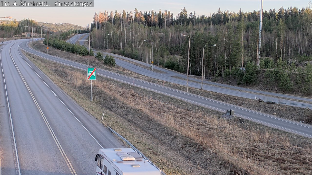 Kelikamerat Kuva Tie 4 Äänekoski, Hirvaskangas, Äänekoski, Keski-Suomi
