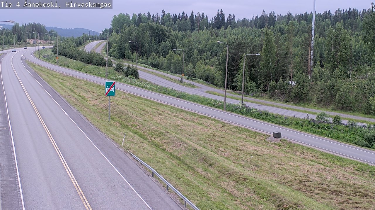 Kelikamerat Kuva Tie 4 Äänekoski, Hirvaskangas, Äänekoski, Keski-Suomi