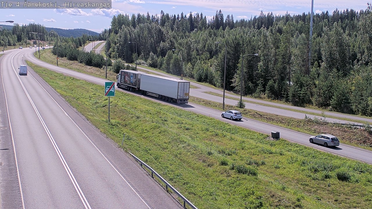 Kelikamerat Kuva Tie 4 Äänekoski, Hirvaskangas, Äänekoski, Keski-Suomi