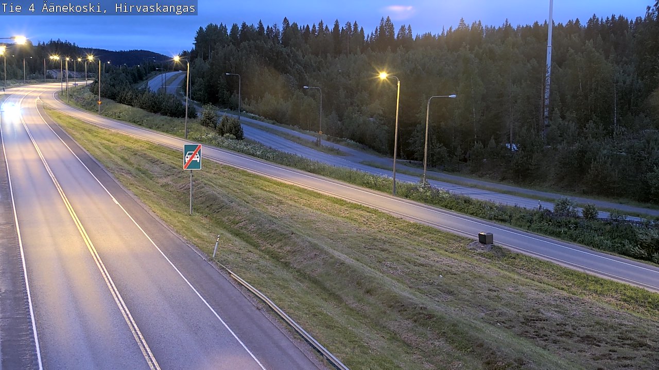 Kelikamerat Kuva Tie 4 Äänekoski, Hirvaskangas, Äänekoski, Keski-Suomi