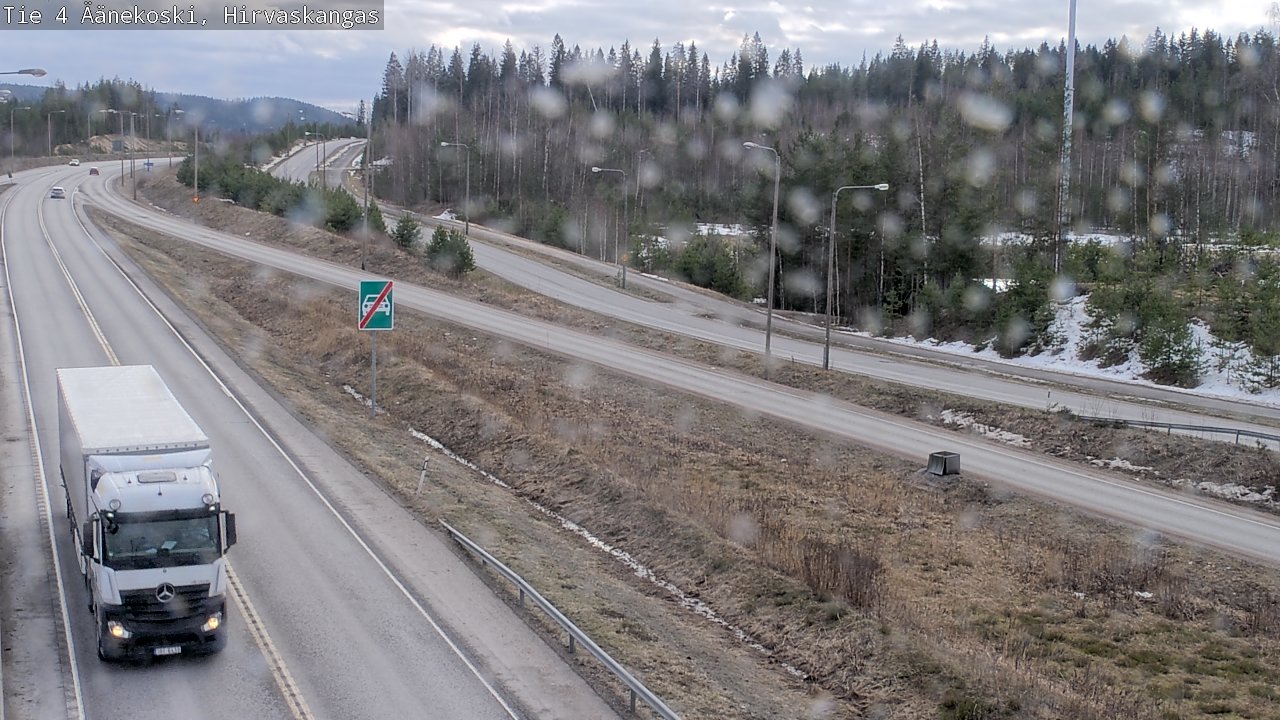 Kelikamerat Kuva Tie 4 Äänekoski, Hirvaskangas, Äänekoski, Keski-Suomi