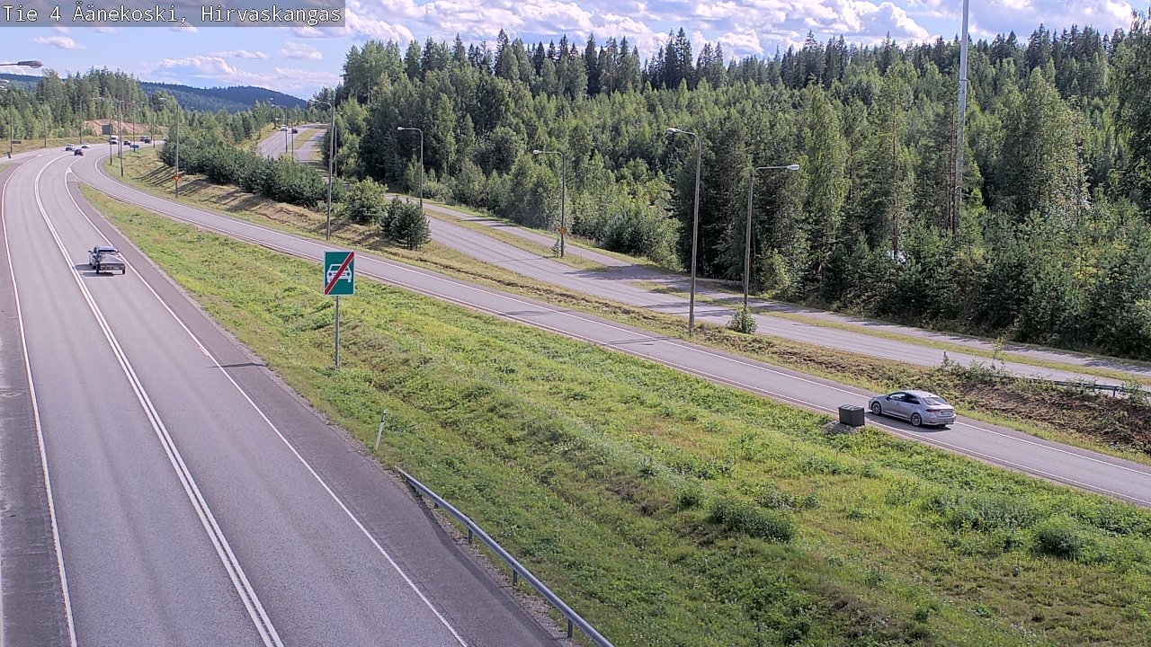 Kelikamerat Kuva Tie 4 Äänekoski, Hirvaskangas, Äänekoski, Keski-Suomi