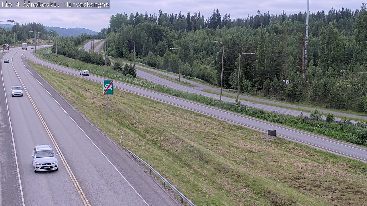 Kelikamerat Kuva Tie 4 Äänekoski, Hirvaskangas, Äänekoski, Keski-Suomi