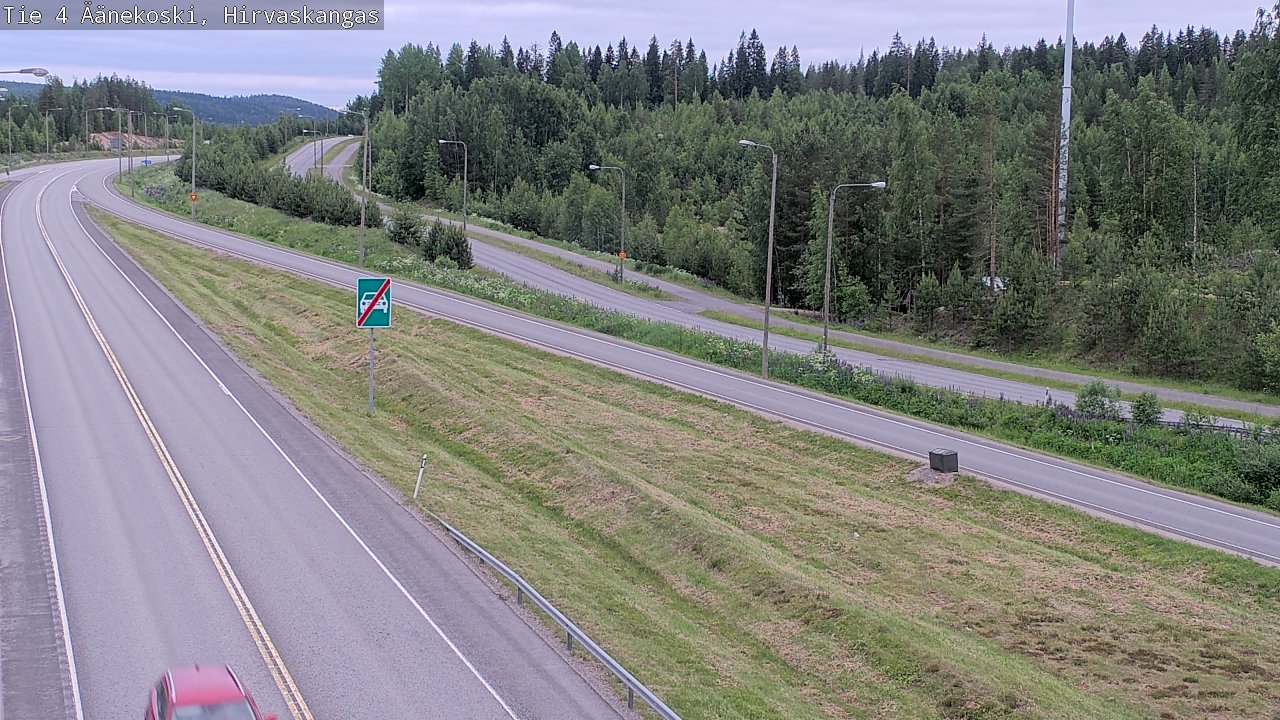 Kelikamerat Kuva Tie 4 Äänekoski, Hirvaskangas, Äänekoski, Keski-Suomi