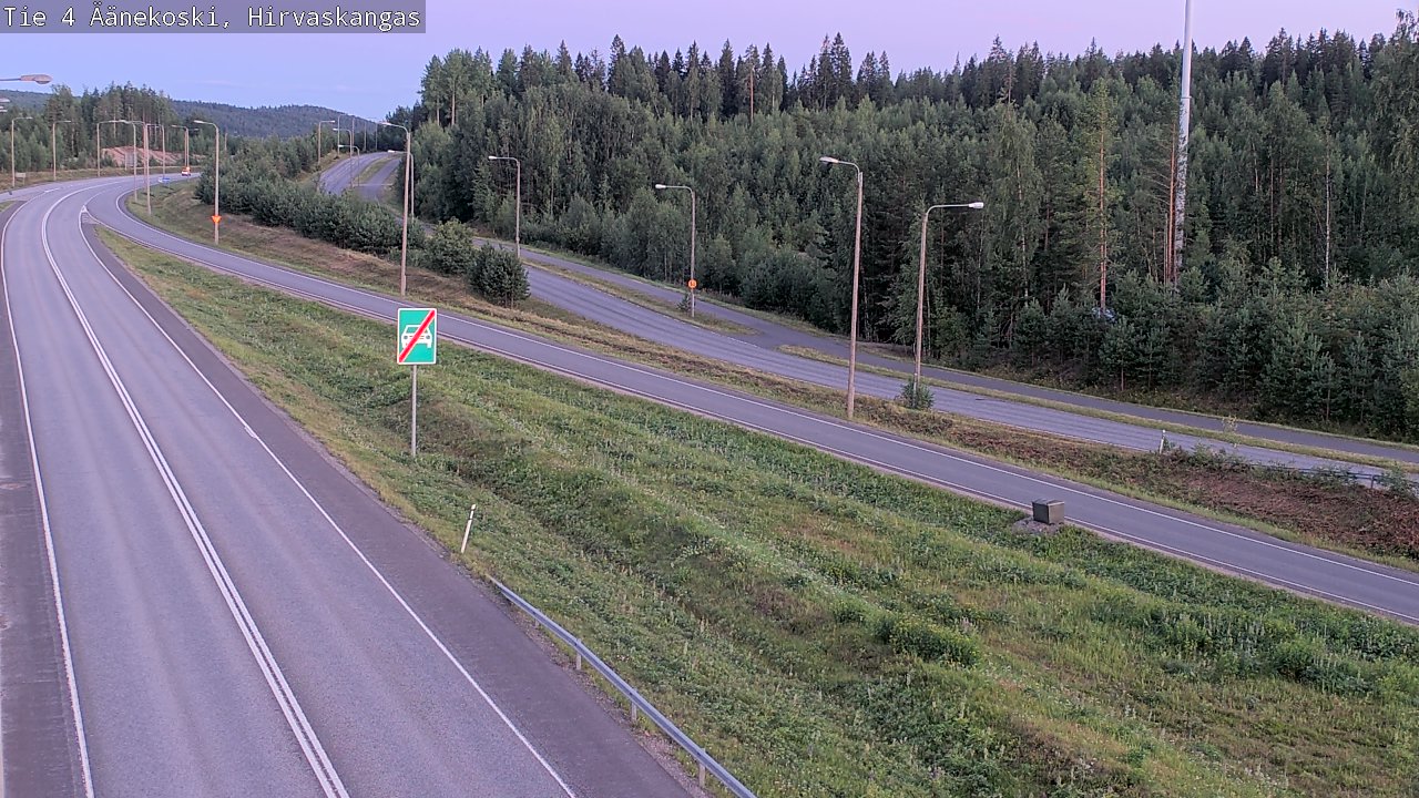 Kelikamerat Kuva Tie 4 Äänekoski, Hirvaskangas, Äänekoski, Keski-Suomi