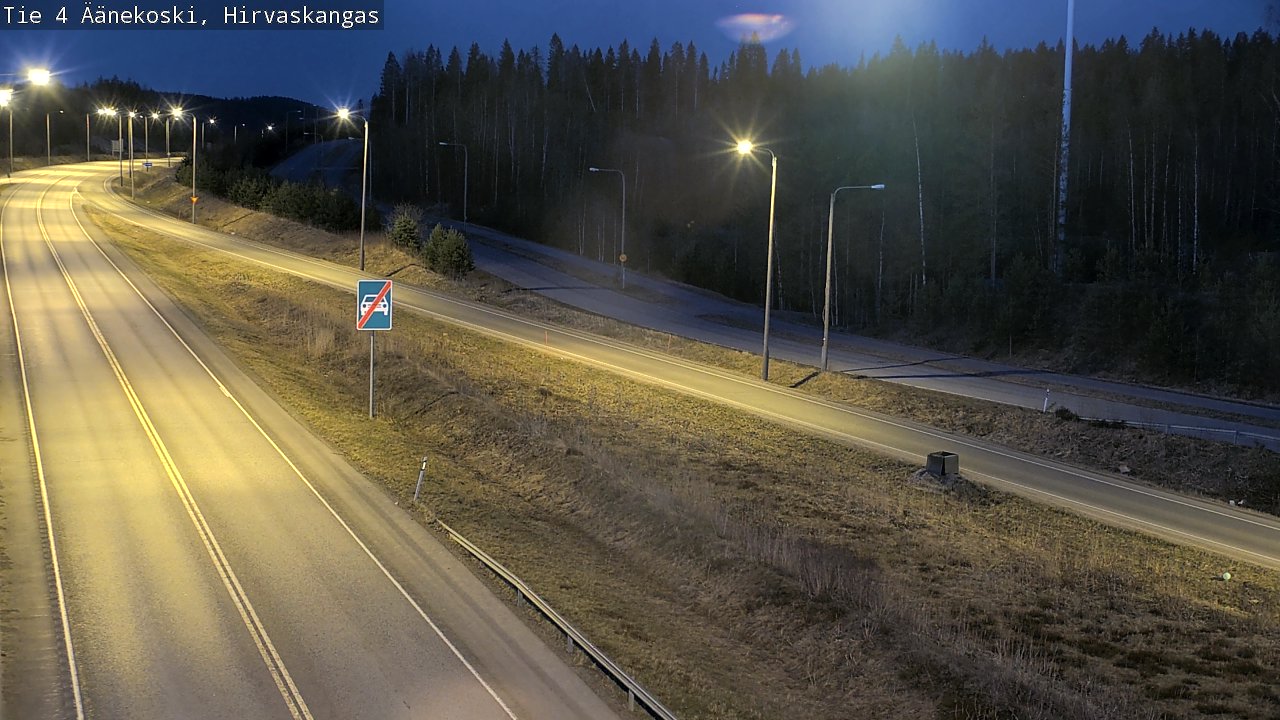 Kelikamerat Kuva Tie 4 Äänekoski, Hirvaskangas, Äänekoski, Keski-Suomi
