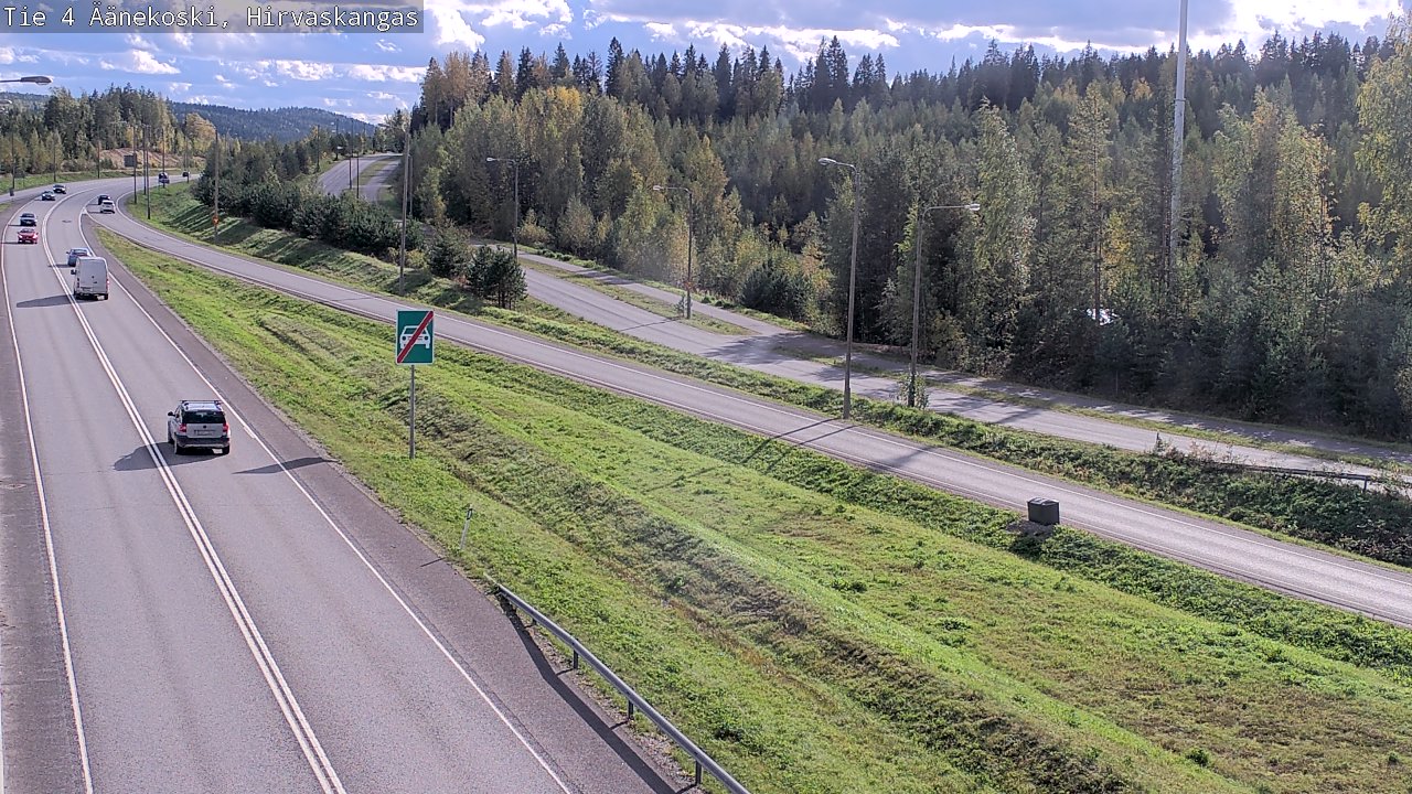 Kelikamerat Kuva Tie 4 Äänekoski, Hirvaskangas, Äänekoski, Keski-Suomi
