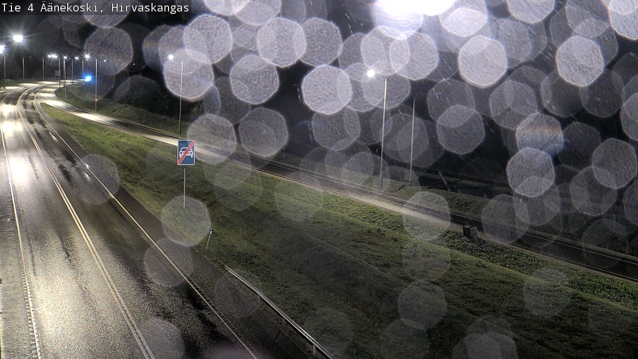 Weather Camera Image Road 4 Äänekoski, Hirvaskangas, Äänekoski, Keski-Suomi