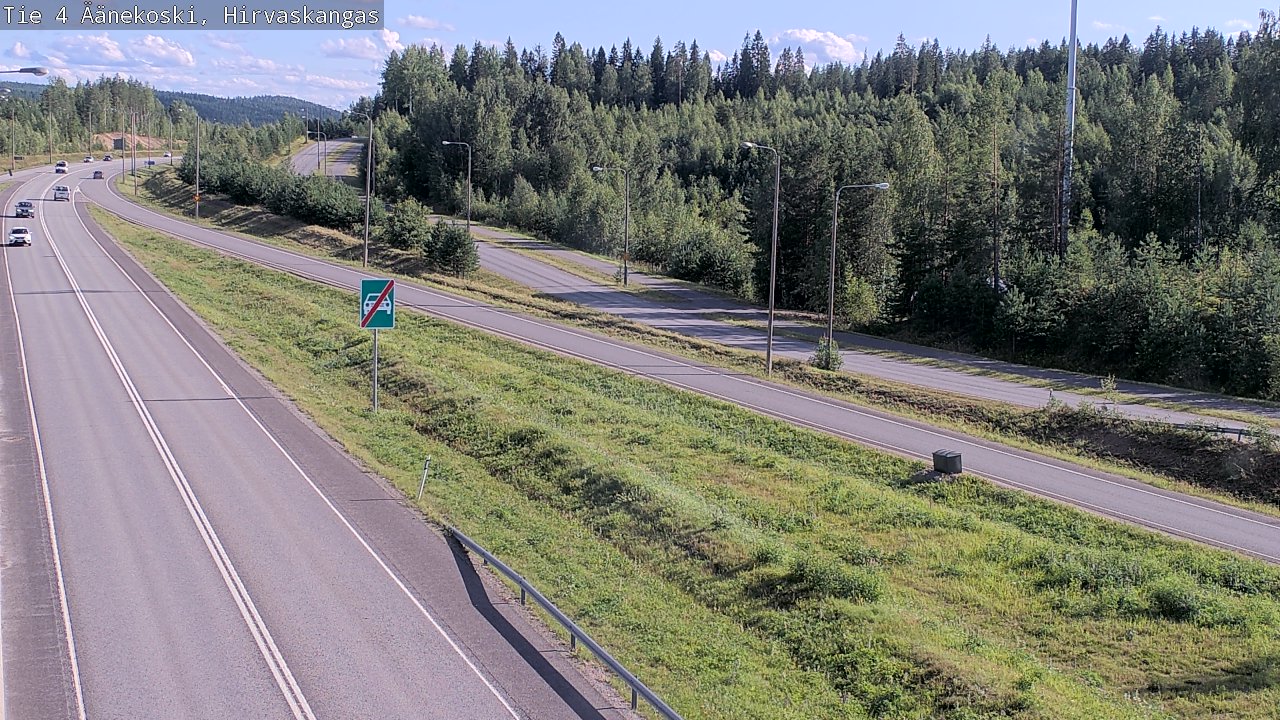 Kelikamerat Kuva Tie 4 Äänekoski, Hirvaskangas, Äänekoski, Keski-Suomi