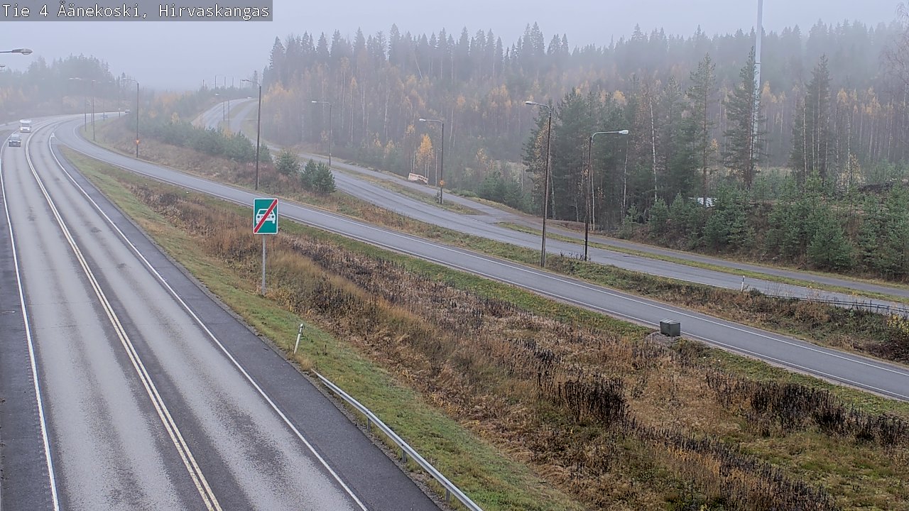 Kelikamerat Kuva Tie 4 Äänekoski, Hirvaskangas, Äänekoski, Keski-Suomi