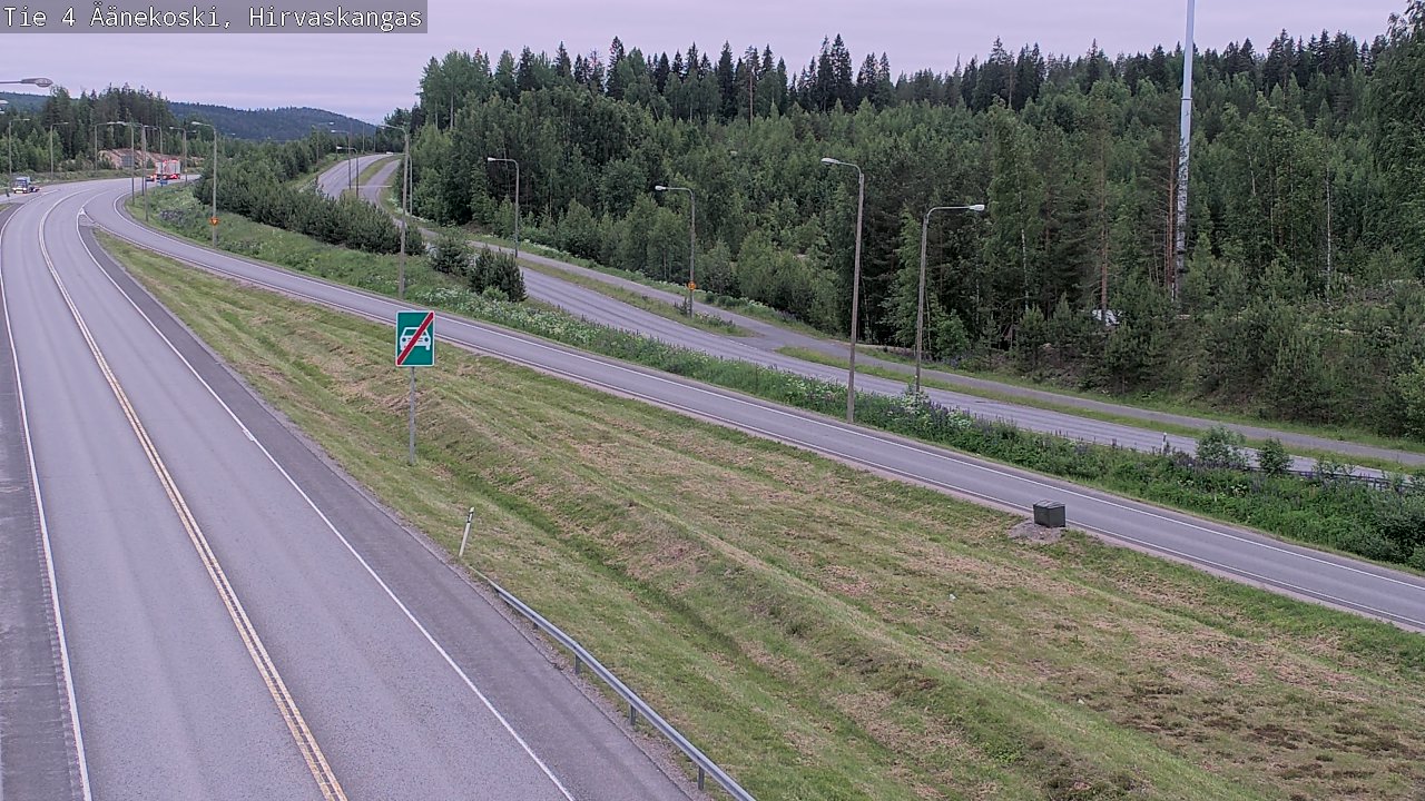 Kelikamerat Kuva Tie 4 Äänekoski, Hirvaskangas, Äänekoski, Keski-Suomi