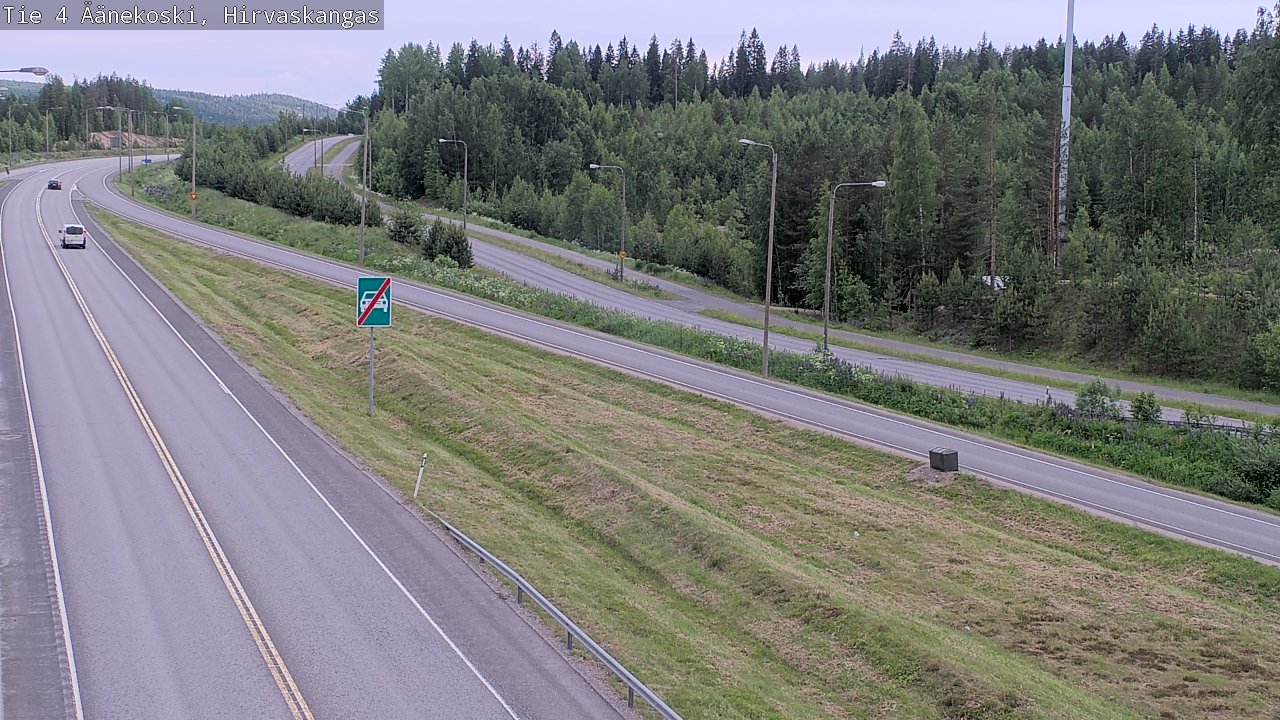 Kelikamerat Kuva Tie 4 Äänekoski, Hirvaskangas, Äänekoski, Keski-Suomi