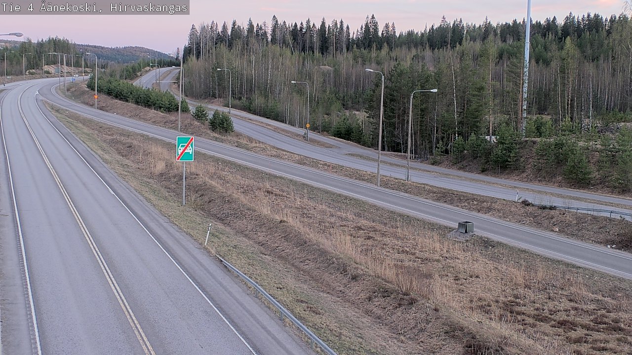 Kelikamerat Kuva Tie 4 Äänekoski, Hirvaskangas, Äänekoski, Keski-Suomi