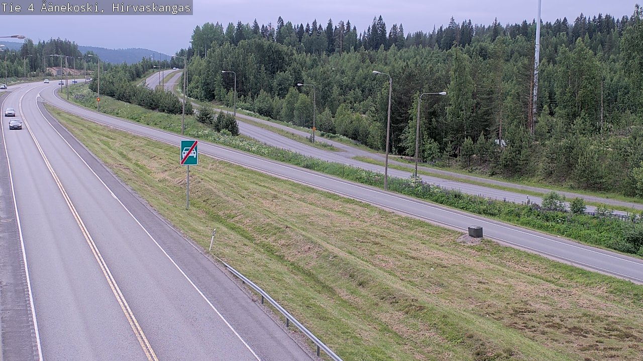 Kelikamerat Kuva Tie 4 Äänekoski, Hirvaskangas, Äänekoski, Keski-Suomi