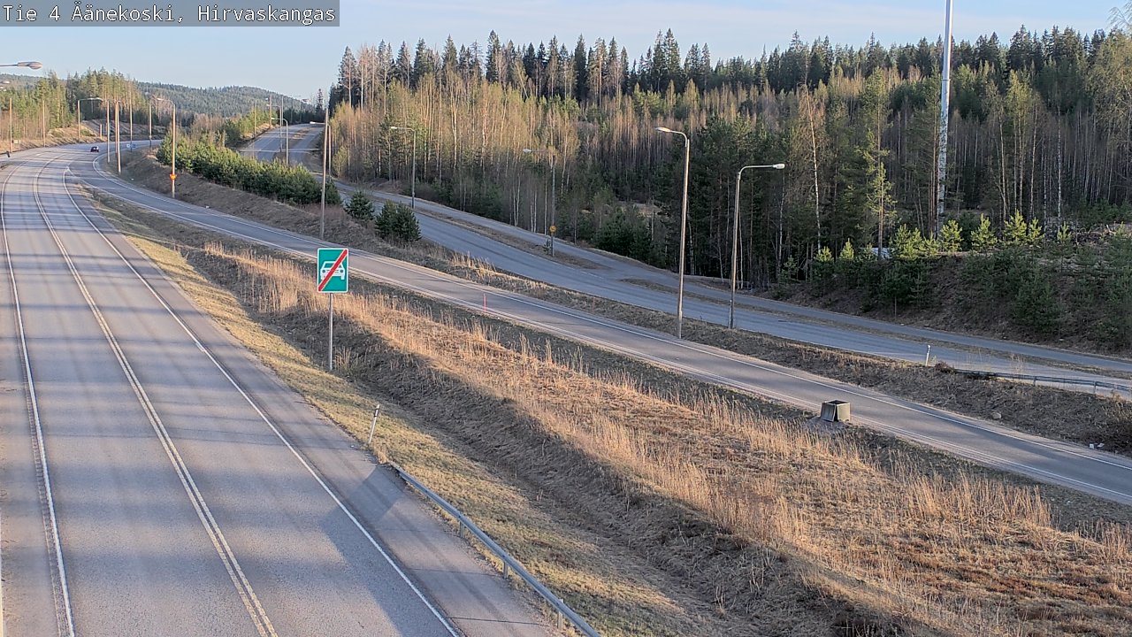 Kelikamerat Kuva Tie 4 Äänekoski, Hirvaskangas, Äänekoski, Keski-Suomi