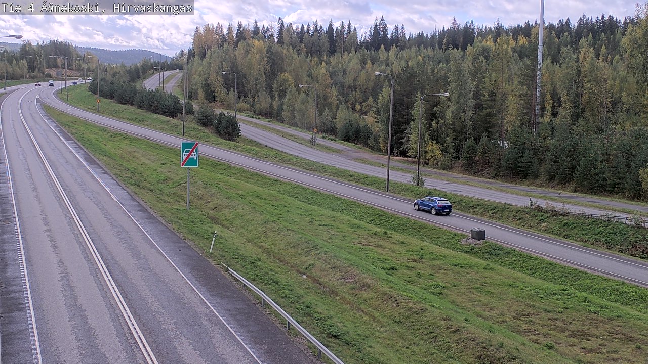 Kelikamerat Kuva Tie 4 Äänekoski, Hirvaskangas, Äänekoski, Keski-Suomi