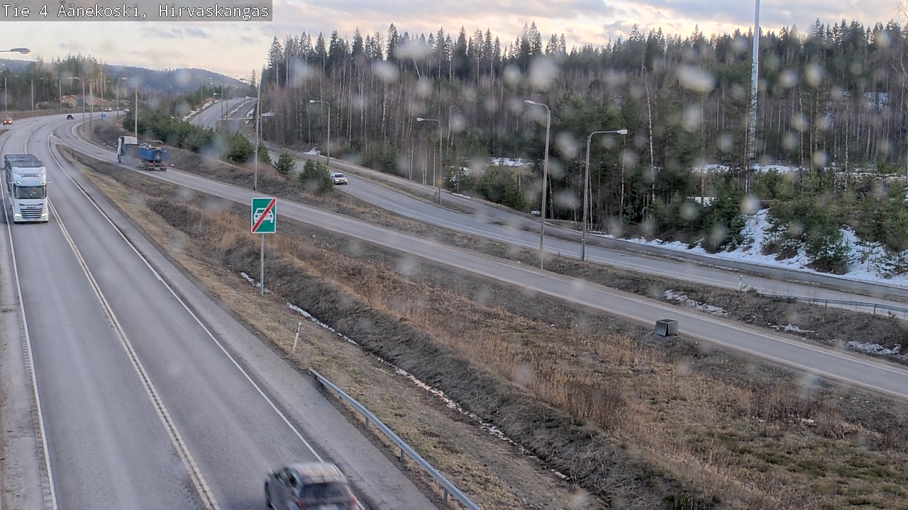 Kelikamerat Kuva Tie 4 Äänekoski, Hirvaskangas, Äänekoski, Keski-Suomi